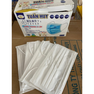  HỘP 50 CHIẾC KHẨU TRANG Y TẾ TUẤN HUY 