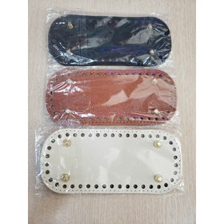 Đế da pu đan móc thủ công Sz 22 * 10cm