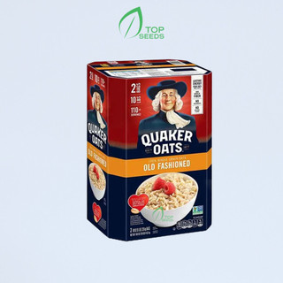 Yến mạch cán mỏng Quaker Oats hộp 4.52kgs từ Mỹ Date mới thích hợp ăn liền giảm cân hoặc ăn dặm