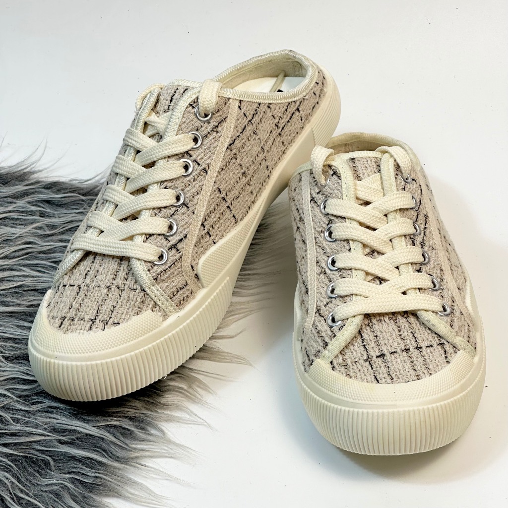 Sục Sneaker Đạp Gót Sục Thể Thao Nữ BRUNO Vải Dạ Thêu,Cực Êm,Cực Đẹp,Cực chất