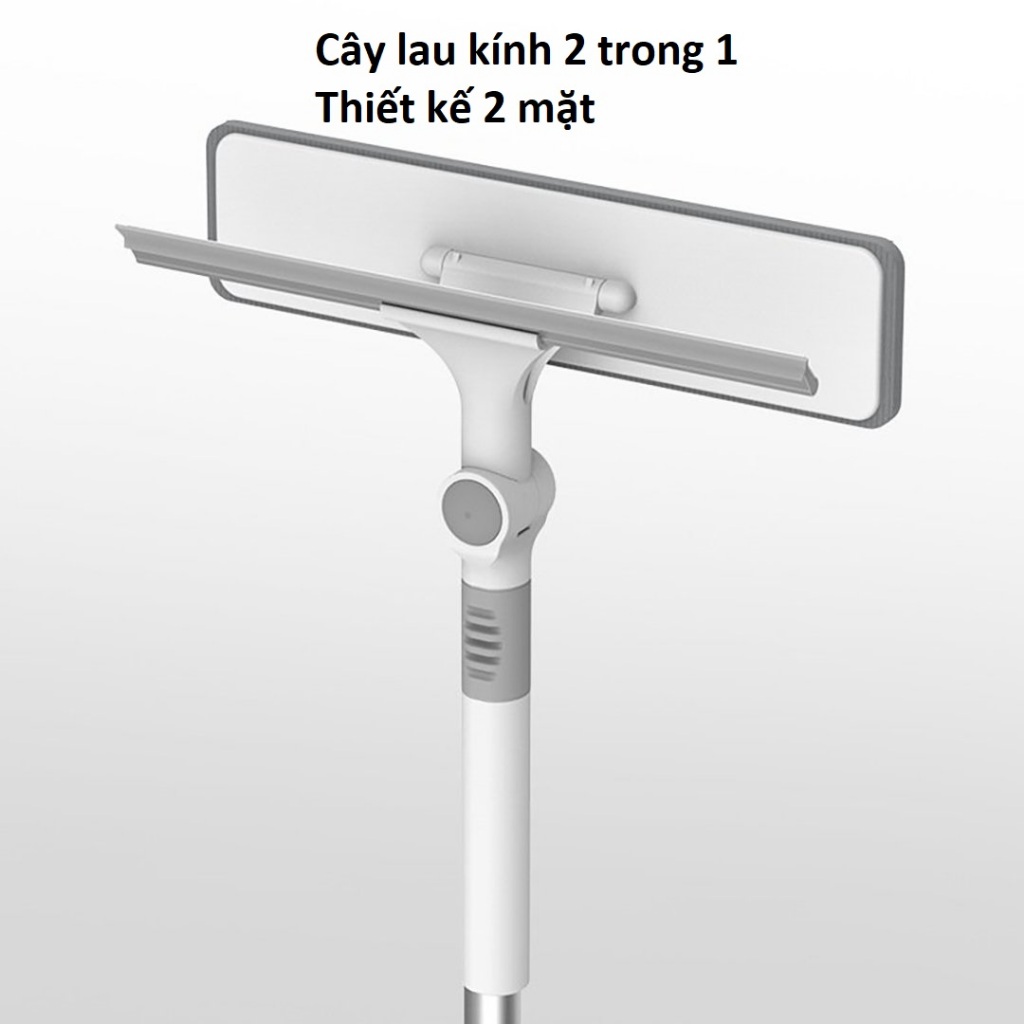 Cây Lau Kính Chuyên Dụng 2 Mặt Dài 150cm Có Thể Điều Chỉnh Tăng Giảm - OENON