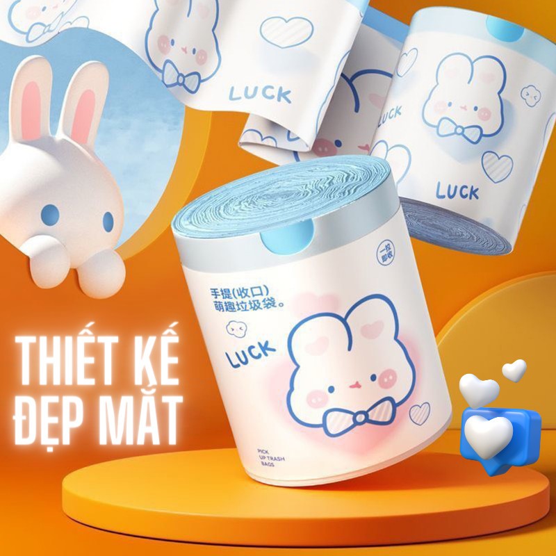 Túi Đựng Rác Kumo Có Dây Kéo Loại Siêu Dày Dai Chắc Chắn