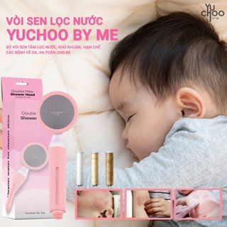  Bộ vòi sen lọc tạp chất khử Clo Sạch nước An toàn cho da bé YUCHOO BY ME 3IN1 Double Filter Shower Head 