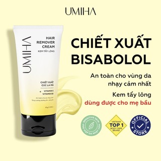 Kem tẩy lông nách chiết xuất Cúc La Mã UMIHA phù hợp da nhạy cảm, không gây kích ứng, dễ dàng sử dụng 85g