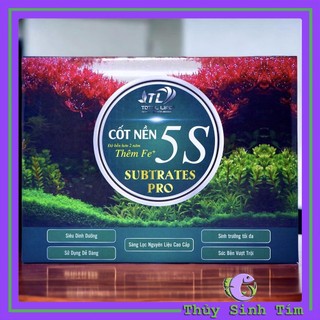 Cốt nền thủy sinh siêu bền 5s bổ sung fe+