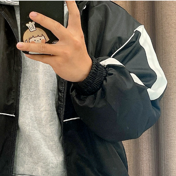 Áo Gió Chống Nước + Áo Hoodie Nỉ Chân Cua Nam Nữ Local Brand LeeUni
