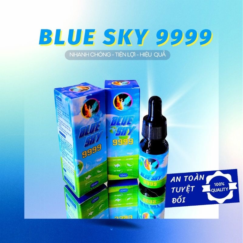 Blue sky 9999 10ml - công dụng đa năng cho cá cảnh