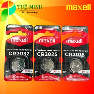 [ SIÊU BỀN ] Pin Maxell CR2032, CR2025, CR2016 3V chính hãng, pin Cmos ( Vỉ 1 Viên )