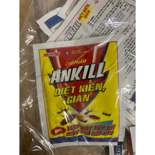 Chế phẩm tiêu diệt kiến gián ankill dạng gói bột