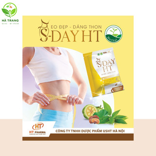 Trà cafe giảm cân, tiêu mỡ, thải độc S-Day HT Eo đẹp - Dáng thon hộp 20 gói