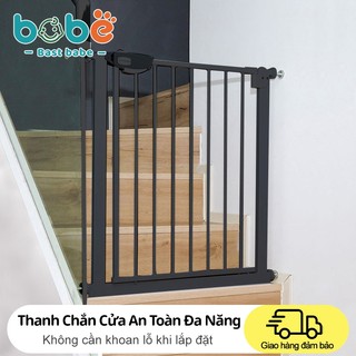 Thanh chắn cửa, cầu thang, hành lang không cần khoan đục tường, an toàn cho bé yêu