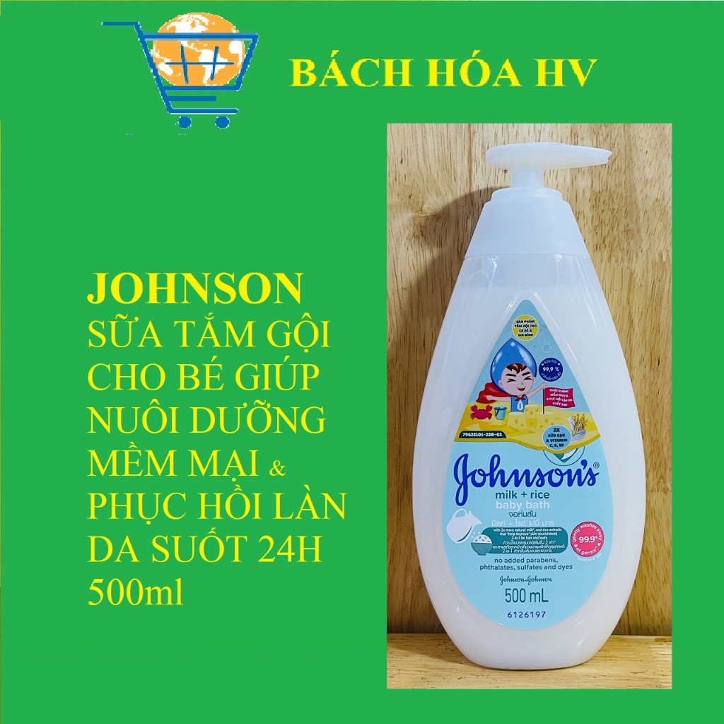 JOHNSON SỮA TẮM 1000 mL  - BACH HOA HV