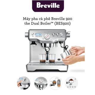 Máy pha cà phê breville the dual boiler bes920bss