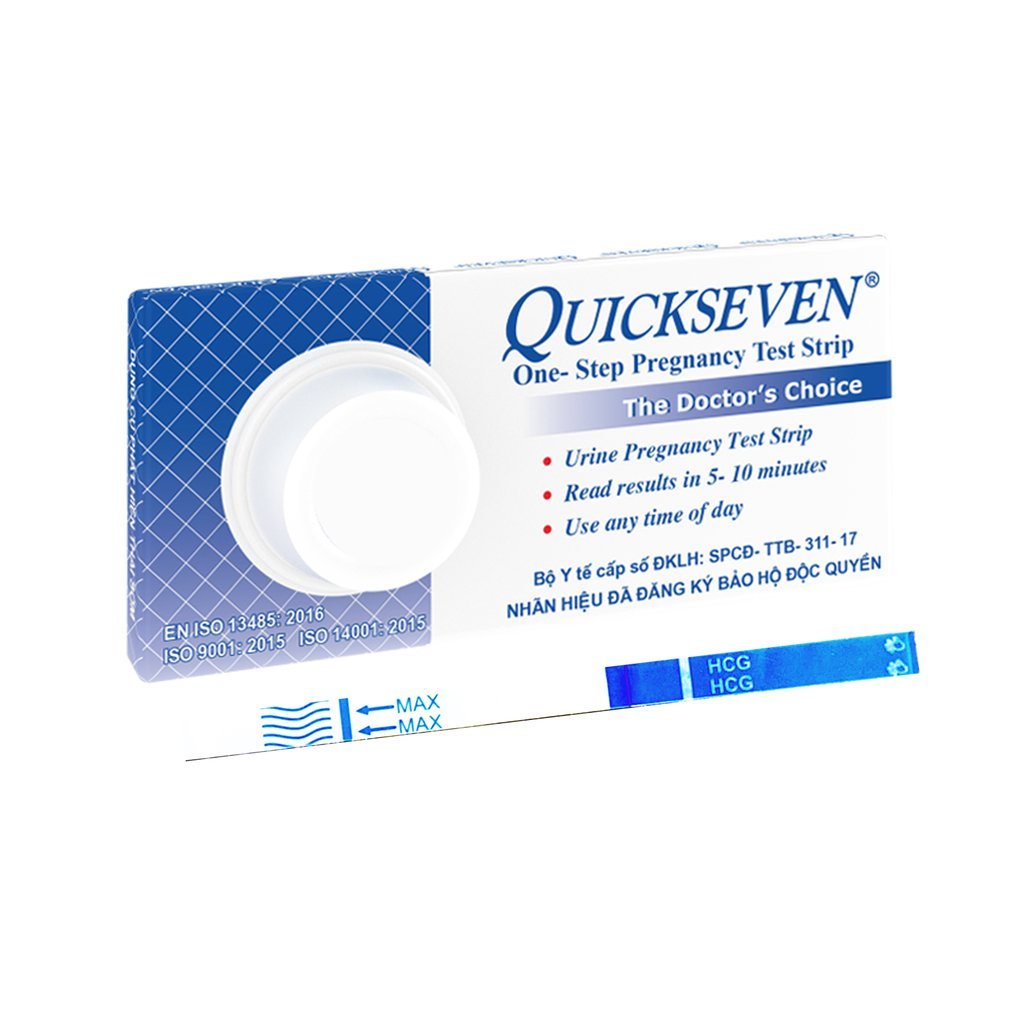 Que thử thai nhanh Quickseven