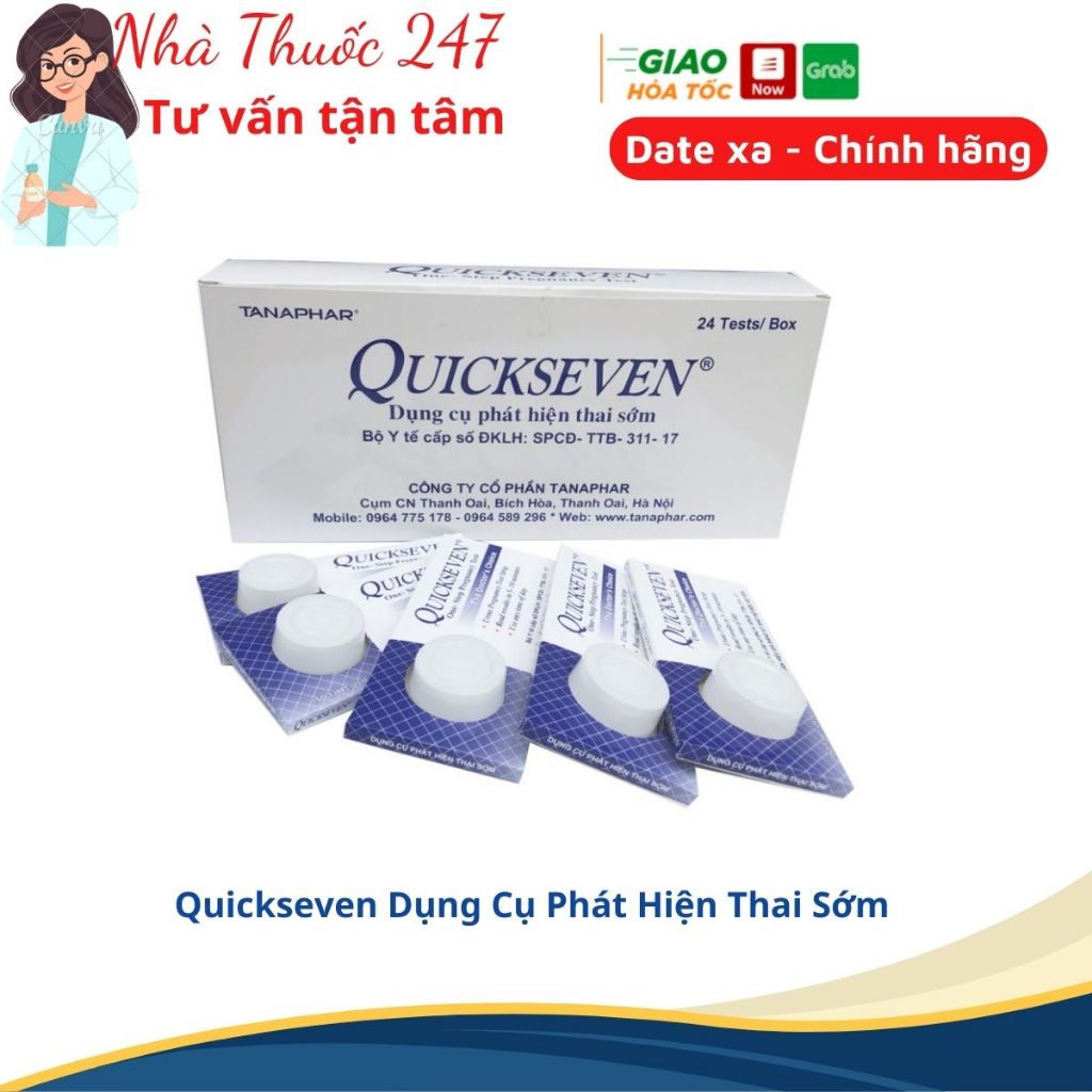 Que thử thai nhanh Quickseven