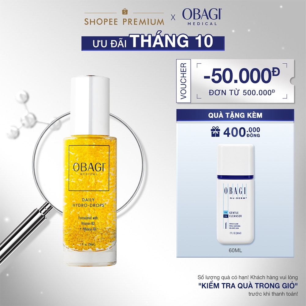 Serum Cấp Nước Dưỡng Ẩm & Phục Hồi Da Obagi Daily Hydro-Drops 30ml