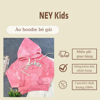 Áo hoodie hồng Yankee 16-36kg