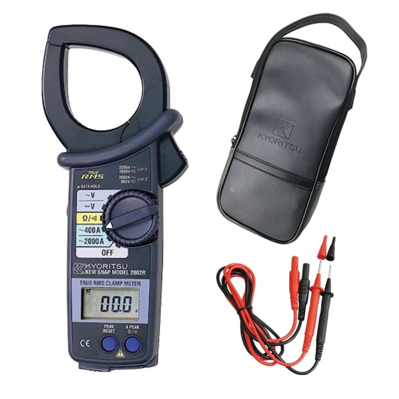 Ampe kìm KYORITSU 2002R (AC 2000A; True RMS)