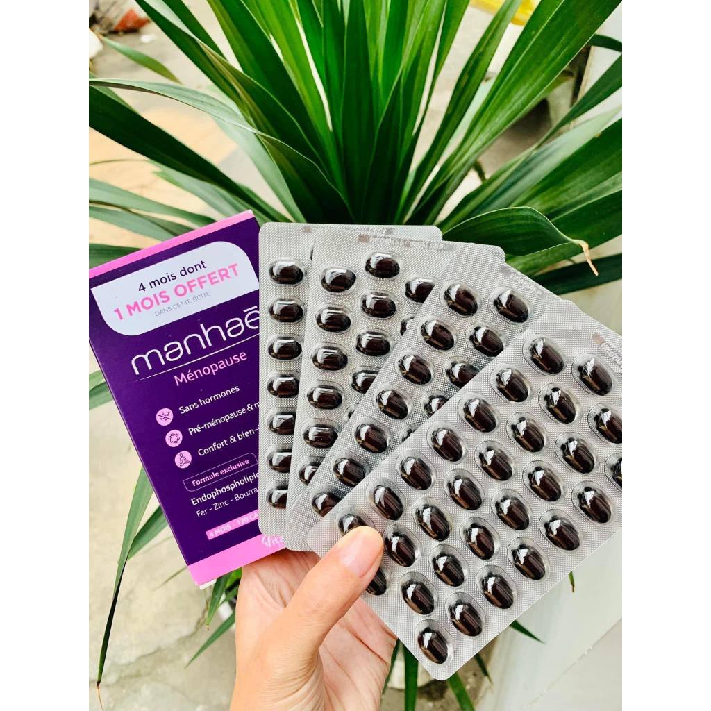 Viên Uống Nội Tiết Nutrisante Manhae hộp uống 4 tháng