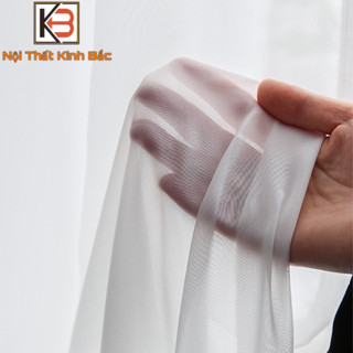 Nguyên liệu vải voan KB dùng may rèm cửa trang trí
