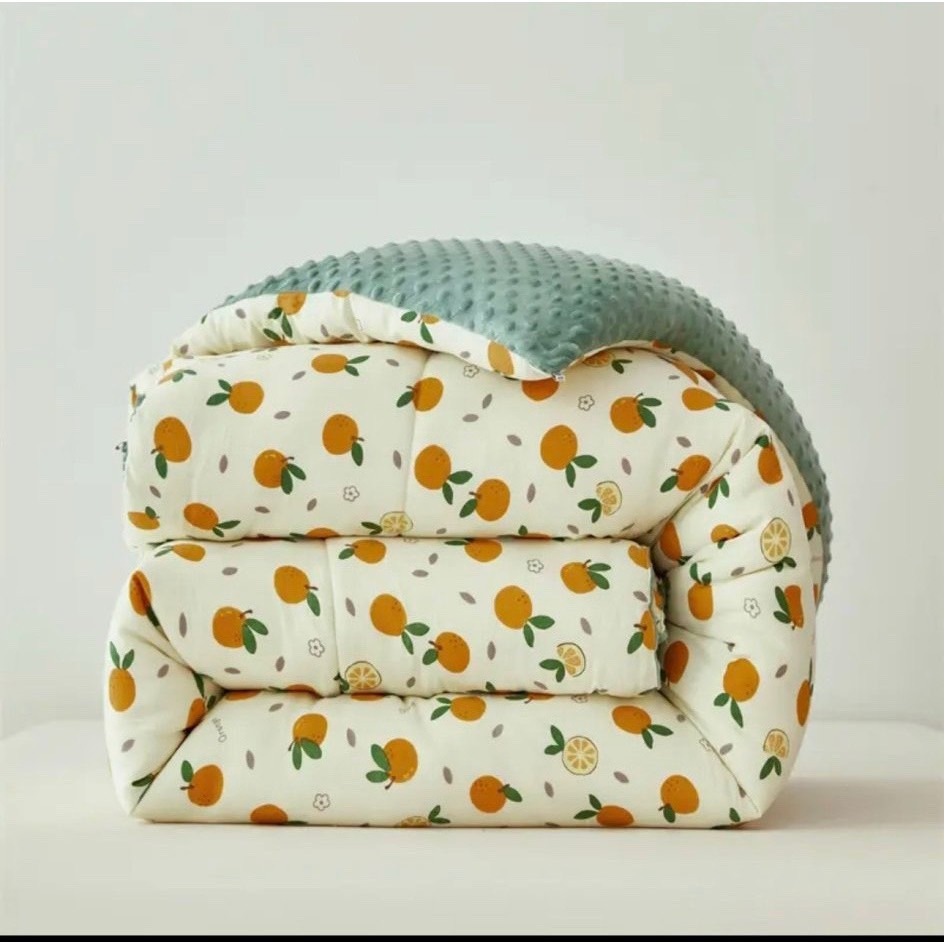 CHĂN COTTON ĐŨI SƠ ĐẬU NÀNH MÙA ĐÔNG - CHĂN MÙA ĐÔNG SIÊU ẤM KT 2MX2M3
