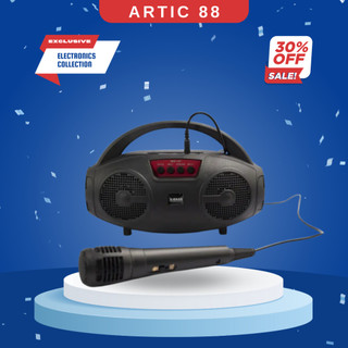 Loa hát karaoke bluetooth skd107 tặng kèm míc hát sạc pin tiện dụng, âm bass mạnh hát cực hay, bảo hành 12 tháng
