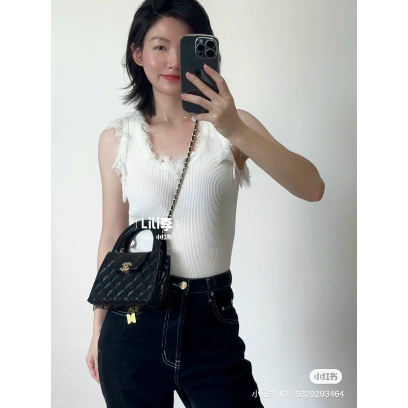 TÚI XÁCH CNN kèm quai  đeo full hộp  nam châm new 2023 xịn xò