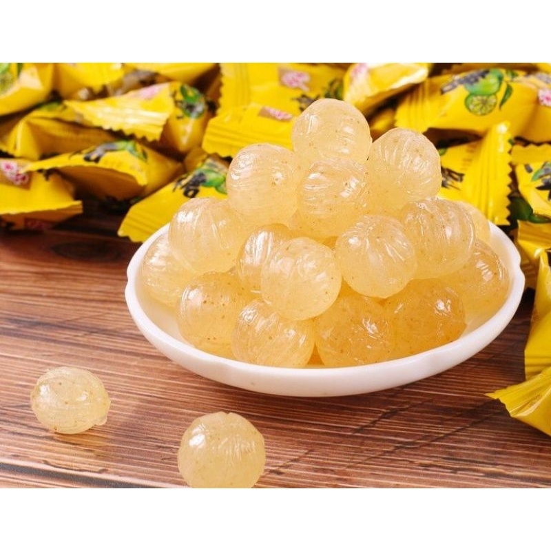 Kẹo ô mai ,vỏ quýt thanh họng dịu giọng kẹo tráng miệng ngọt nhẹ