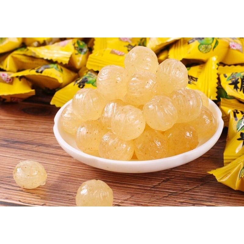 Kẹo ô mai ,vỏ quýt thanh họng dịu giọng kẹo tráng miệng ngọt nhẹ