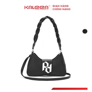 Kaleea - Túi Xách Nữ Đeo Vai Chất Da Mềm Thiết Kế Quai Da Đan Sang Chảnh Sz 24 Hàng Chính Hãng - X98