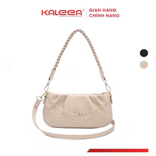 Kaleea - Túi Xách Nữ Đeo Chéo, Đeo Vai Chất Chất Da Mềm Thiết Kế Quai Da Đan Sang Chảnh Sz 24 - X90