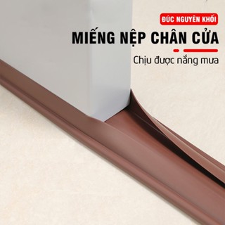 Ron Silicon 96cm [Có 4 Màu] - Thanh nẹp chân cửa chắn gió bụi, Thanh chặn khe cửa cách nhiệt cách âm chống côn trùng