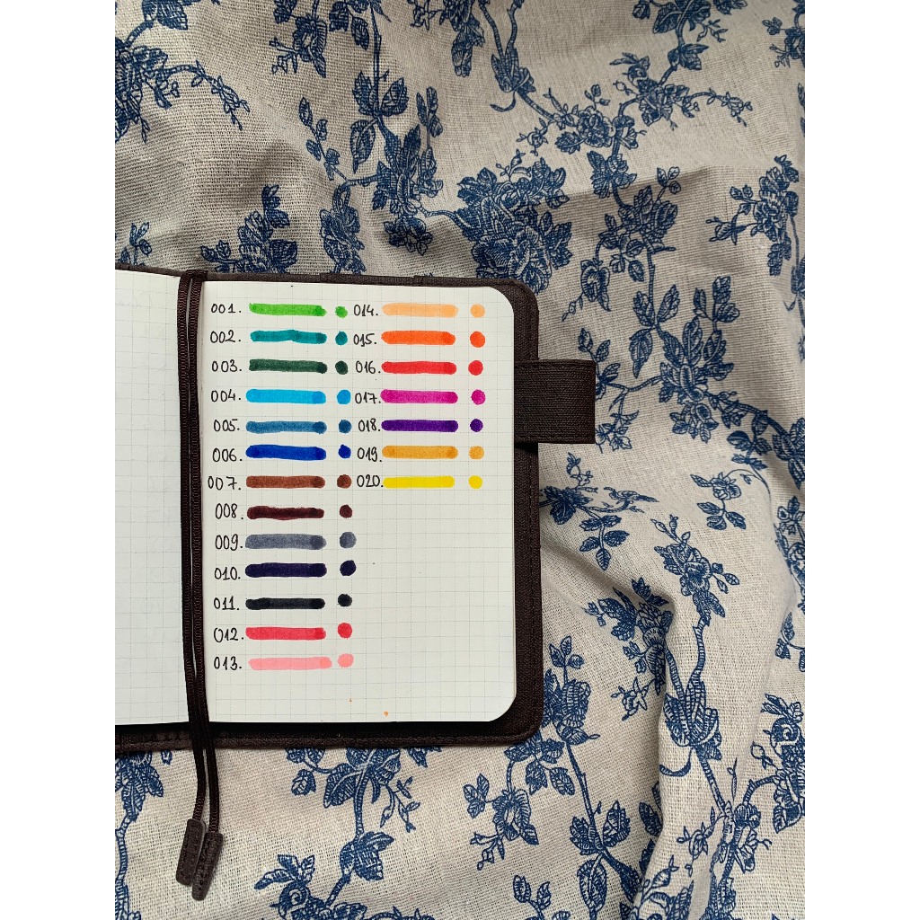 Mực bút máy không cặn, không cacbon Toyohashi hũ 15ml