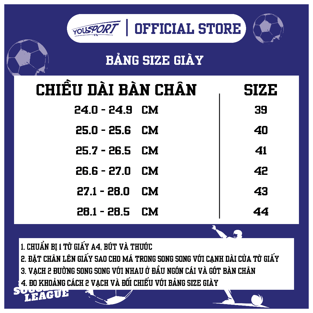 Giày bóng đá sân cỏ nhân tạo Mitre 201210 đế TF chính hãng