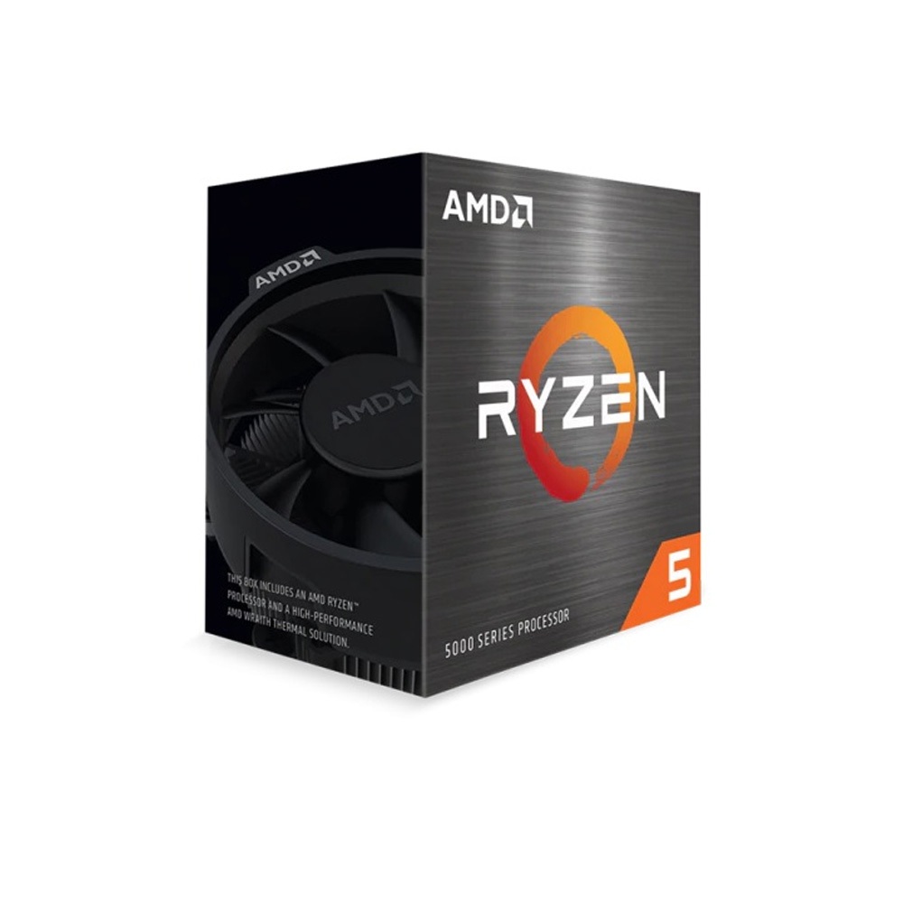 CPU AMD Ryzen 5 5600X, with Wraith Stealth cooler  cũ đẹp 97%