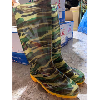 Ủng bảo hộ cao su đế vàng hoasan chính hãng hàng việt nam - size 39-43