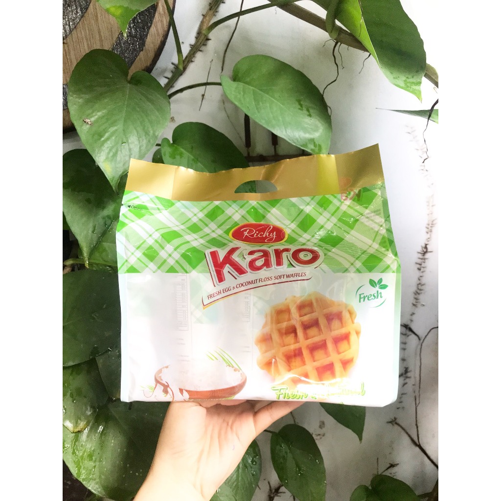 Bánh Trứng Tươi Chà Bông Dừa Karo Richy