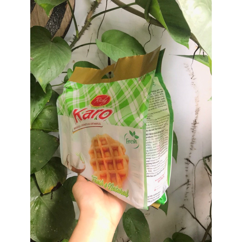 Bánh Trứng Tươi Chà Bông Dừa Karo Richy