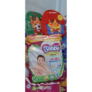 Tặng balo combo 2 tã quần bobby mega jumbo m112+8. l96+8.xl84+8. xxl76+8