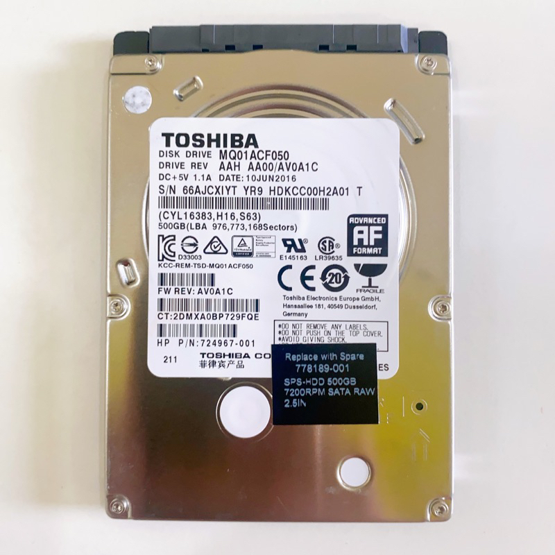 Ổ cứng HDD 320GB | 500GB 2.5 inch Bóc máy | Good 100% | BH 12T