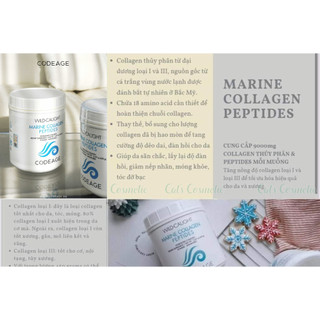 [Công Ty] Collagen bột đẹp da Code Age Marine Collagen Peptide