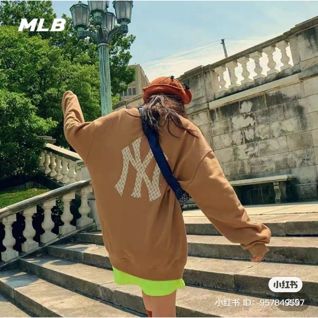 Áo nỉ thu đông sweatshirt tay dài thời trang Monogram