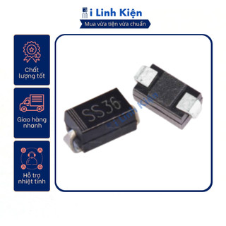 Sr360 ss36-sma diode schottky 3a 60v ilinhkien