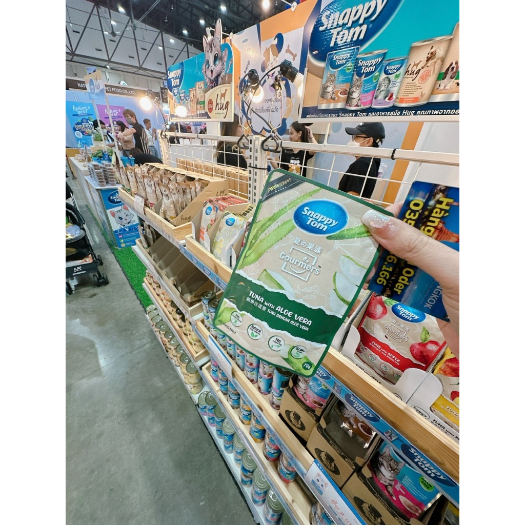 Combo 48 gói Pate Snappy Tom  trái cây 70g⚡NỘI ĐỊA THÁI ⚡nhập trực tiếp Thái Lan không qua trung gian