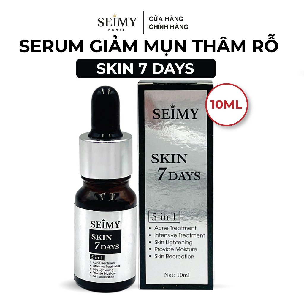 Serum giảm mụn Seimy - Skin 7 Days 10ml