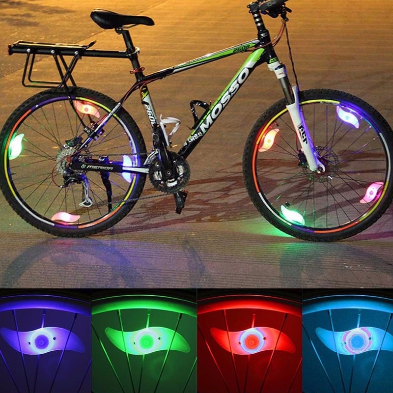 Đèn LED gắn bánh xe đạp 7 màu BB BIKE - L7C siêu rẻ