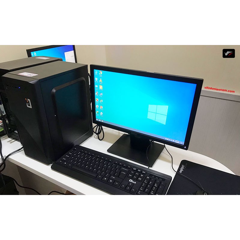 Bộ máy tính cây h81/ i3-4150/ ram 8G/ ổ ssd120+ 20inch chơi lol, fifa, cf,..
