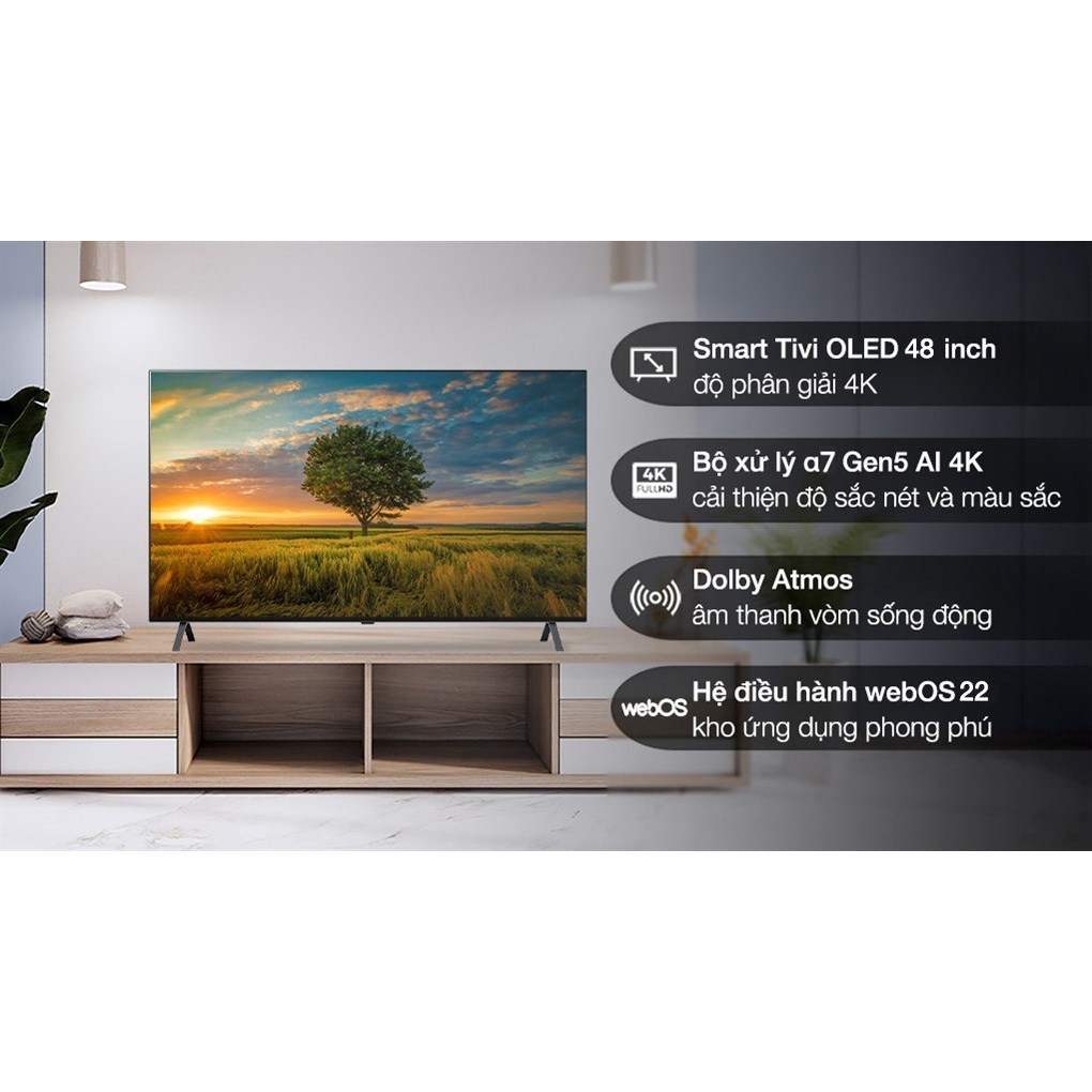 Smart Tivi OLED LG 4K 48 inch 48A2PSA  model 2022 - Điện Máy Kho Rẻ
