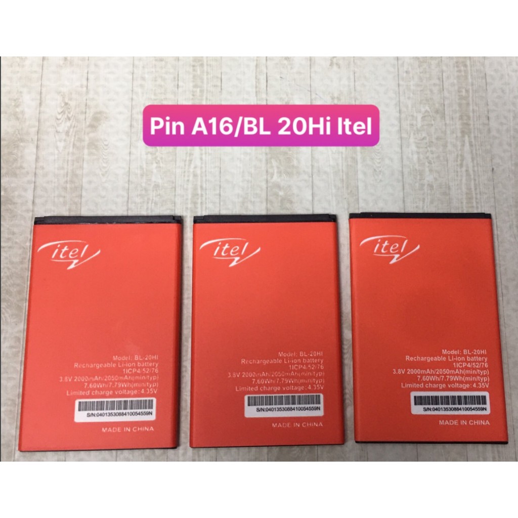 Pin BL- 20HI/A16/A32f itel