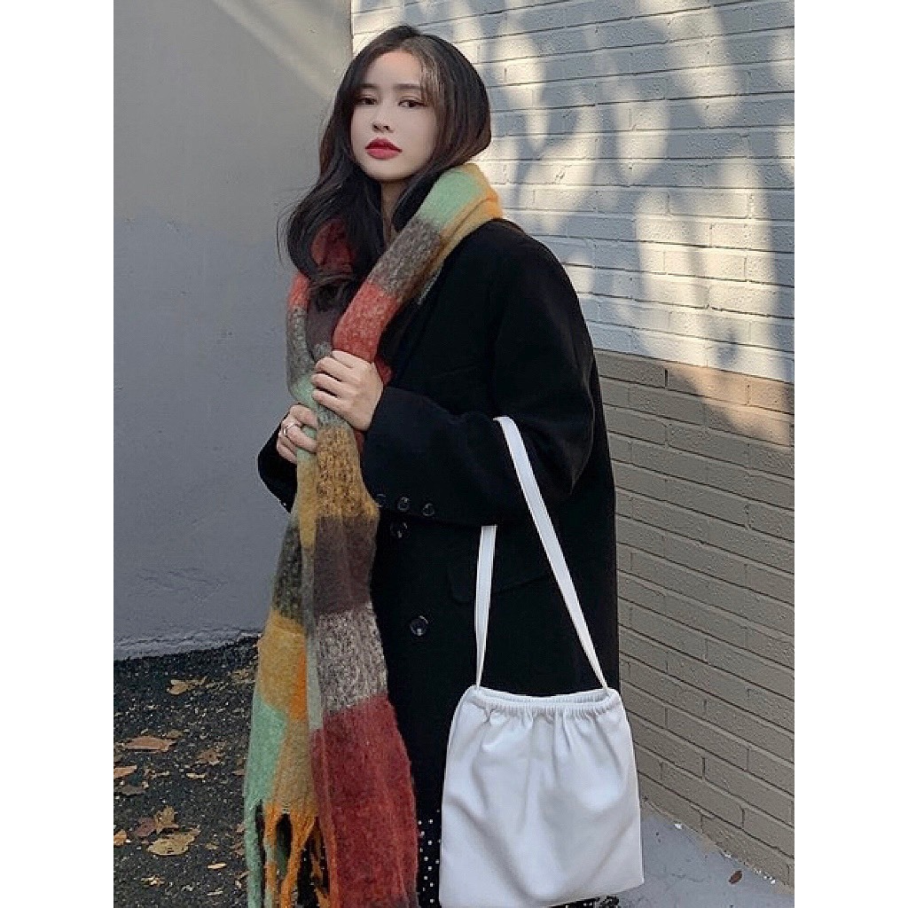 Khăn loang 7 màu YIMI Khăn nữ Quảng Châu